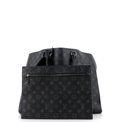 Louis Vuitton Grand Sac Bag Monogram Eclipse Canvas