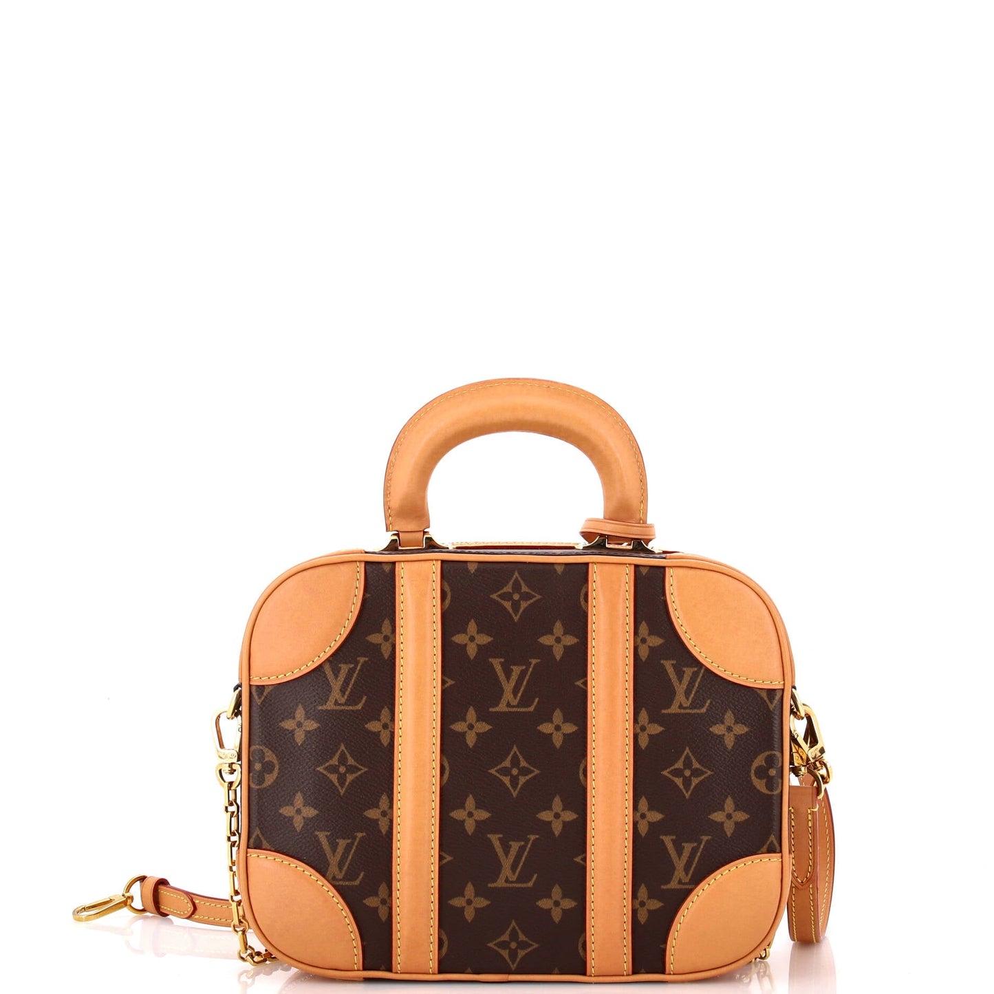 Louis Vuitton Valisette Handbag Monogram Canvas PM
