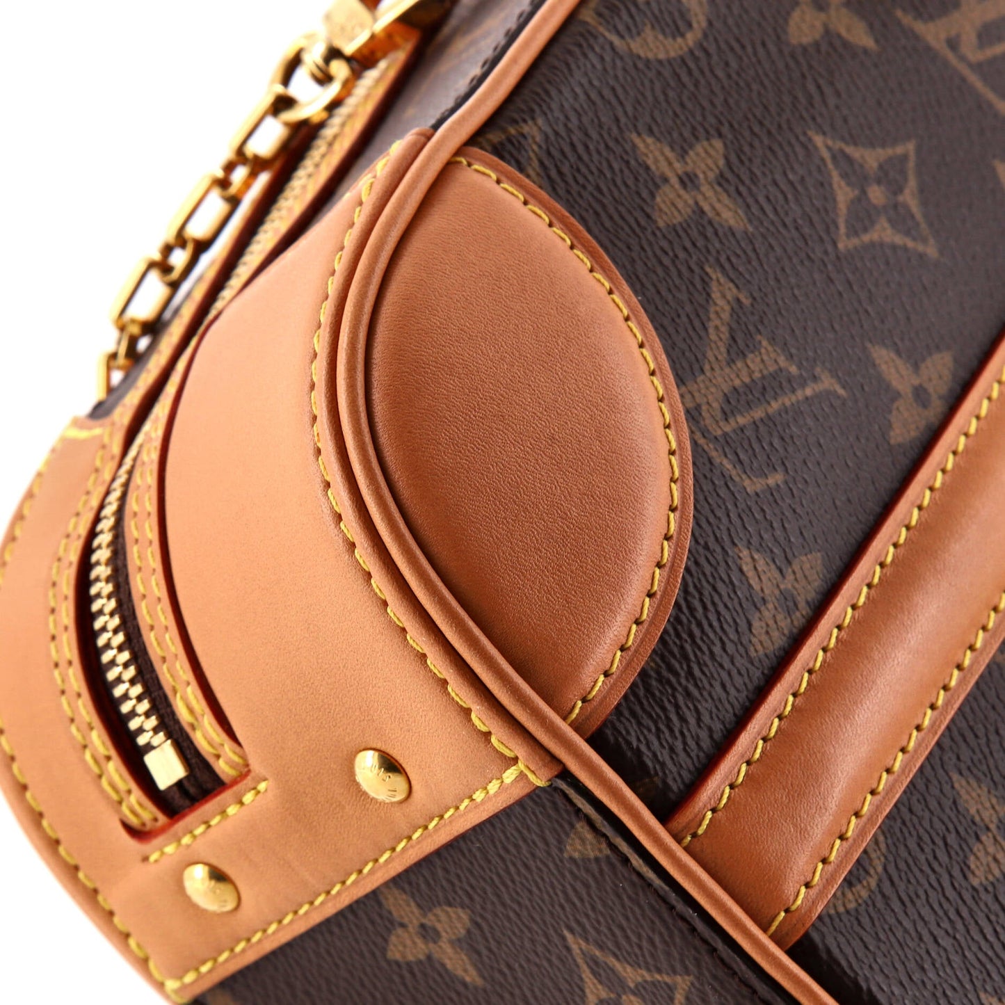 Louis Vuitton Valisette Handbag Monogram Canvas PM