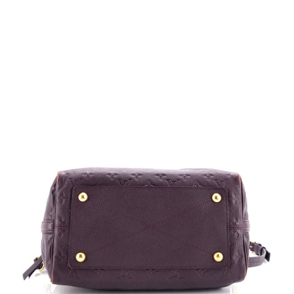 Louis Vuitton Speedy Bandouliere Bag Monogram Empreinte Leather 30