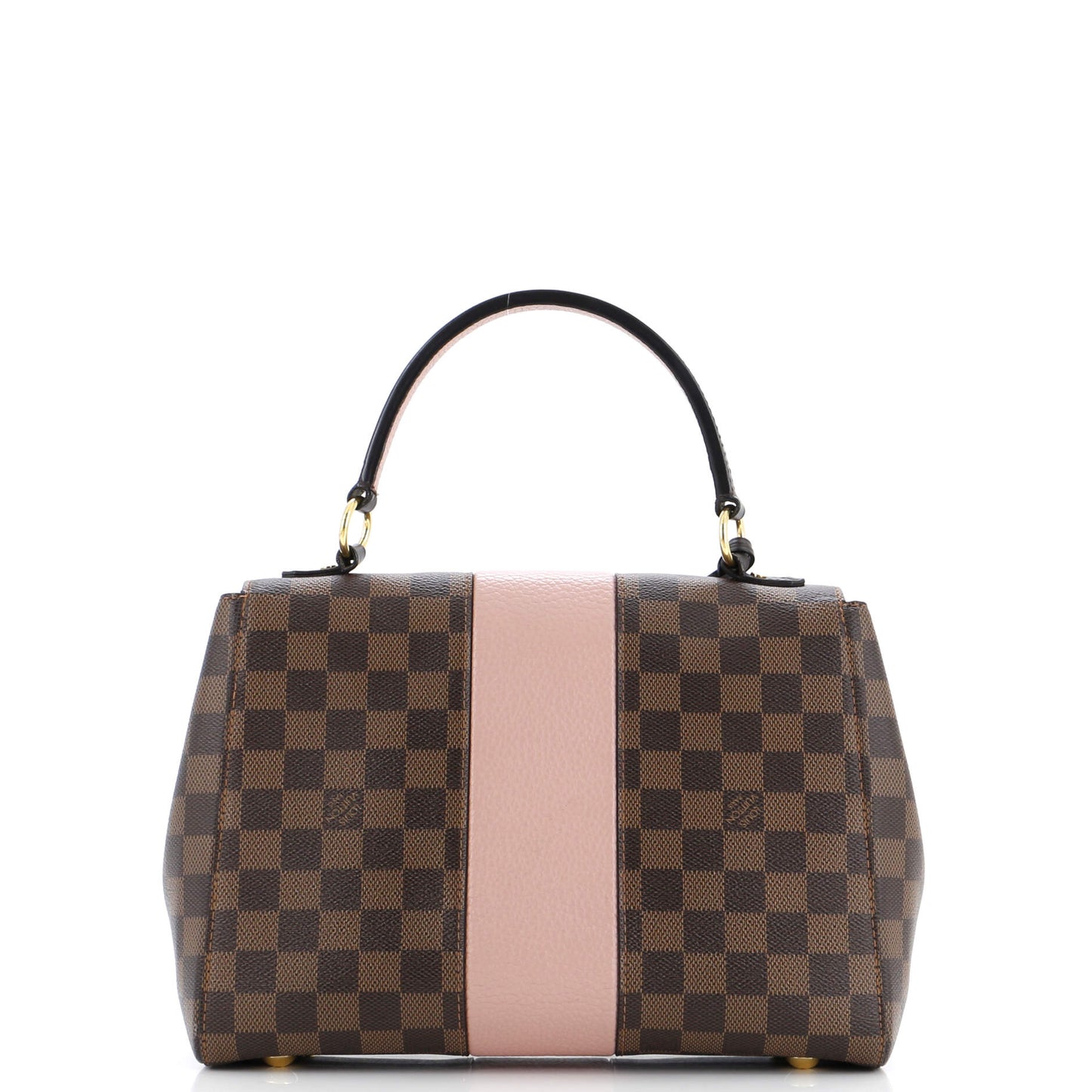 Louis Vuitton Bond Street Handbag Damier with Leather MM