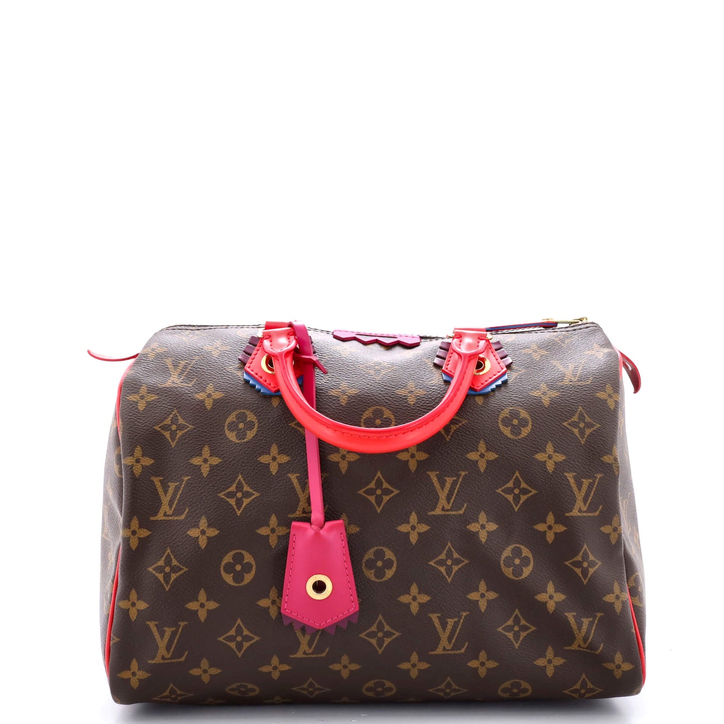 Louis Vuitton Speedy Handbag Limited Edition Totem Monogram Canvas 30