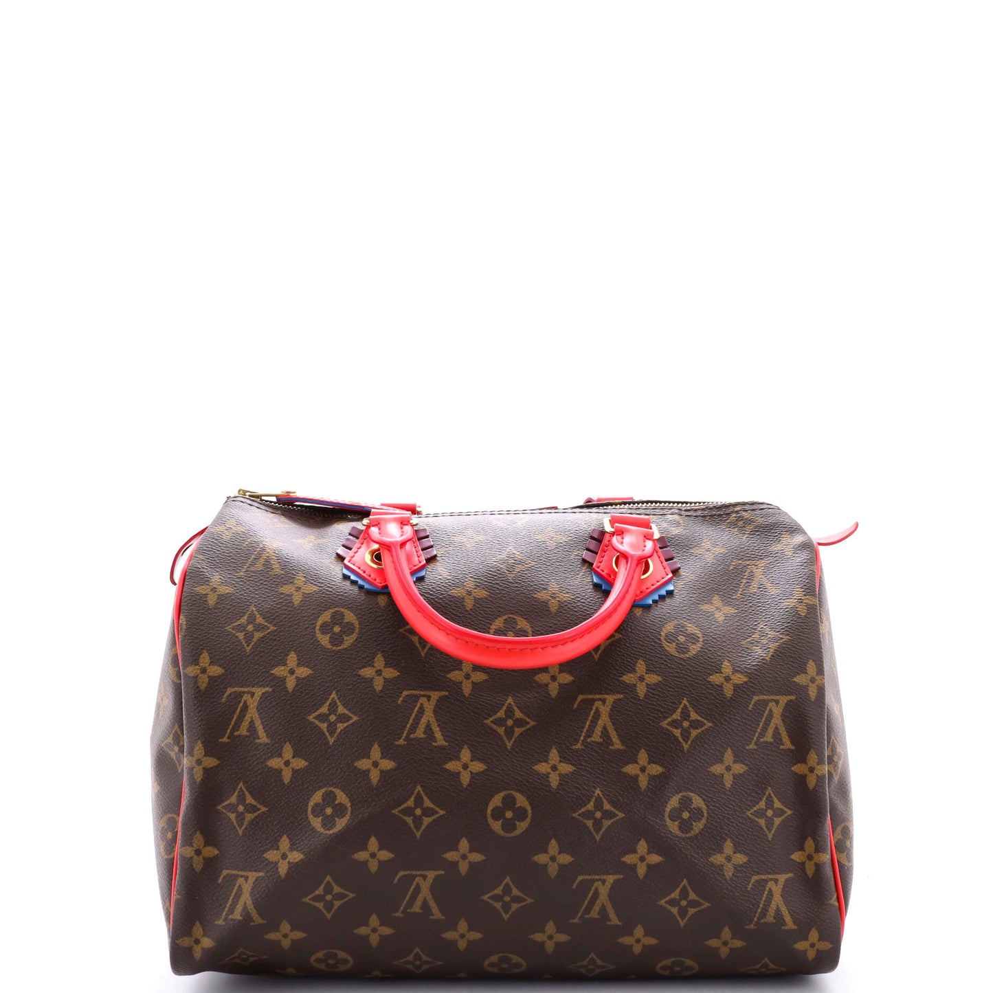 Louis Vuitton Speedy Handbag Limited Edition Totem Monogram Canvas 30