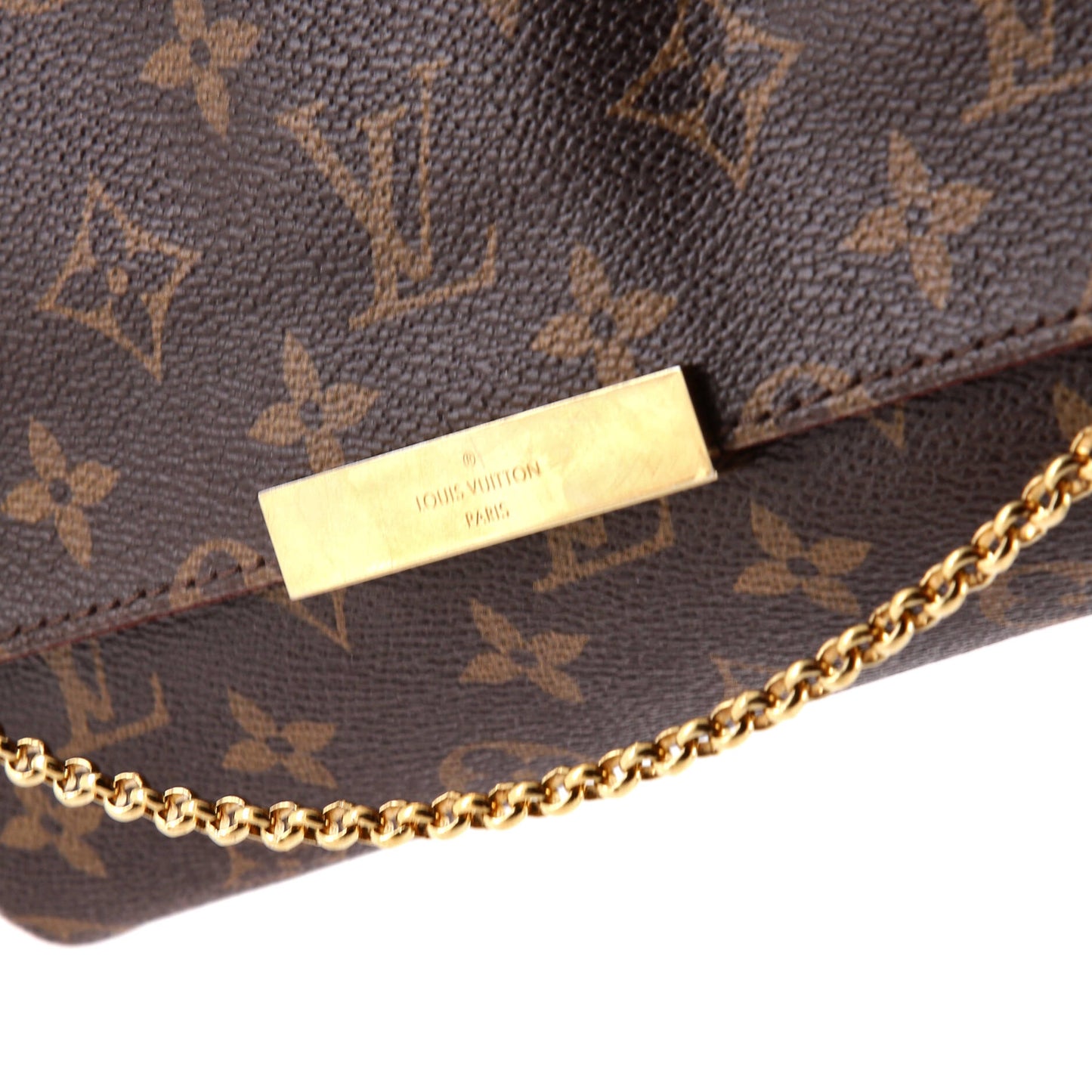 Louis Vuitton Favorite Handbag Monogram Canvas MM
