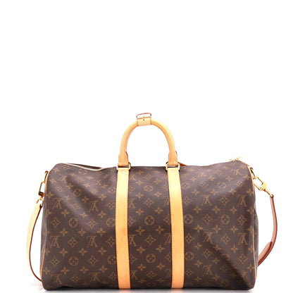 Louis Vuitton Keepall Bandouliere Bag Monogram Canvas 45