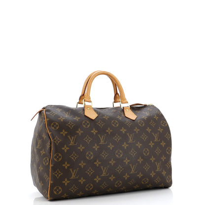 Louis Vuitton Speedy Handbag Monogram Canvas 35