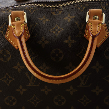 Louis Vuitton Speedy Handbag Monogram Canvas 35