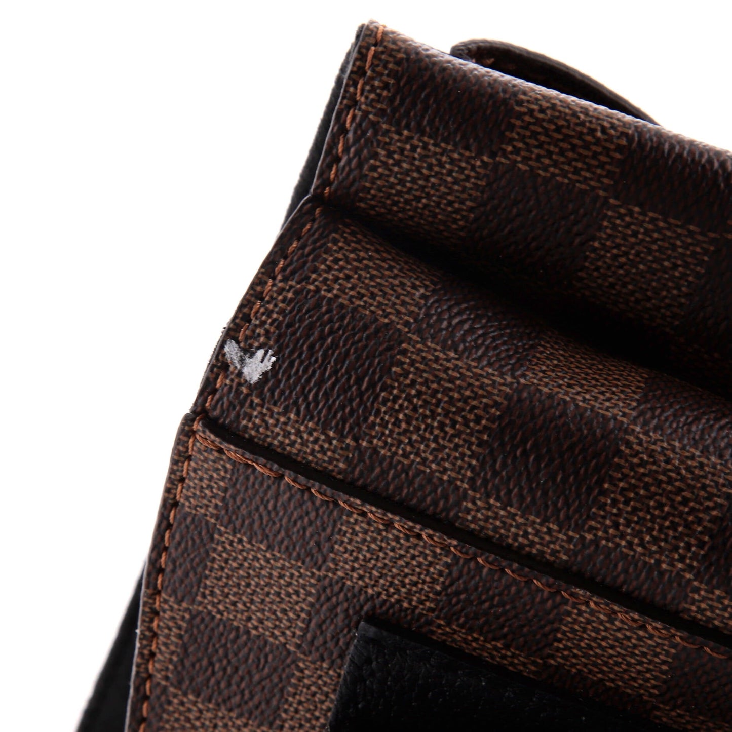 Louis Vuitton Vavin Handbag Damier with Leather PM