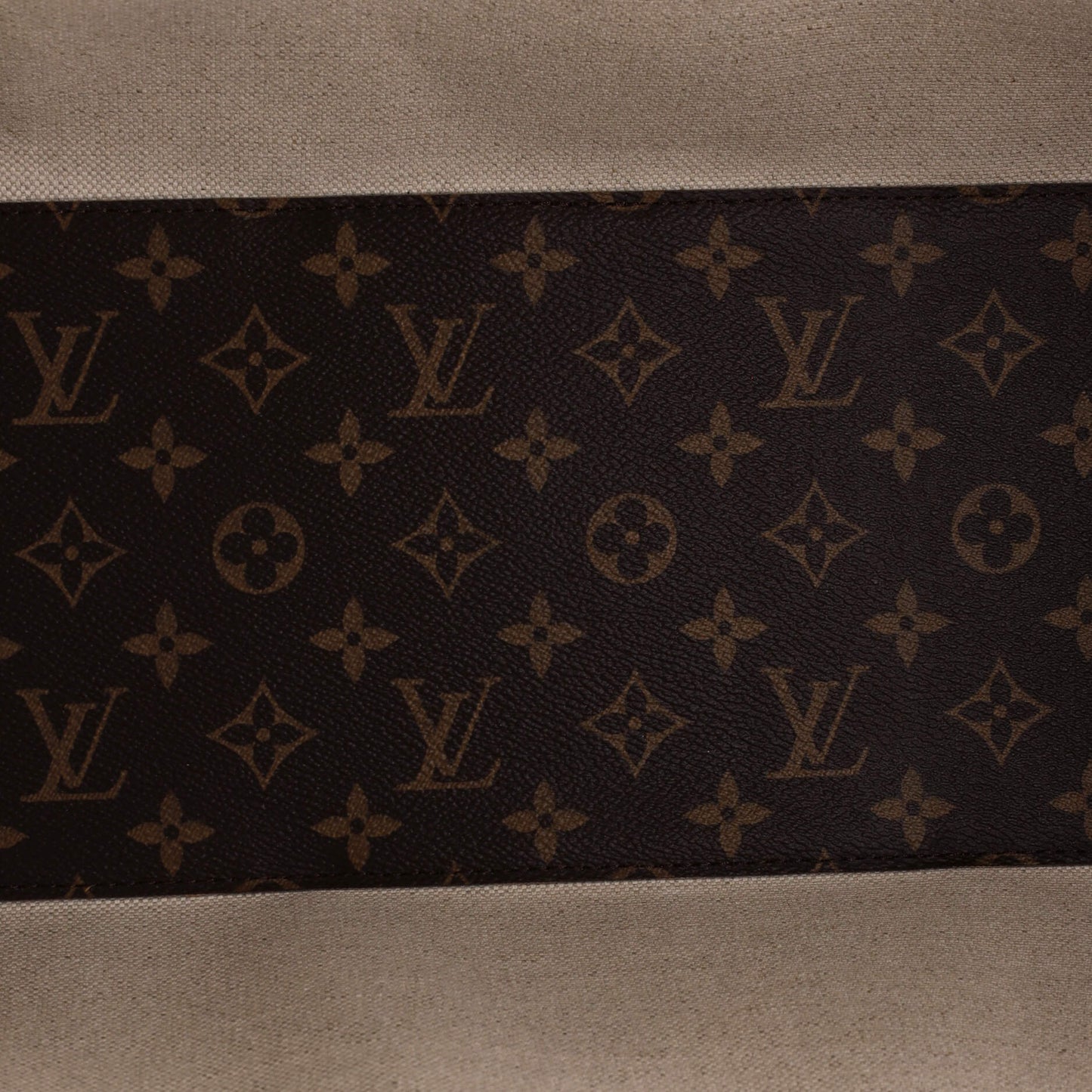 Louis Vuitton Weekend Tote Macassar Monogram Canvas GM