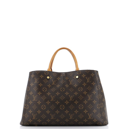 Louis Vuitton Montaigne Handbag Monogram Canvas GM