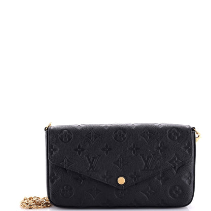 Louis Vuitton Felicie Pochette Monogram Empreinte Leather