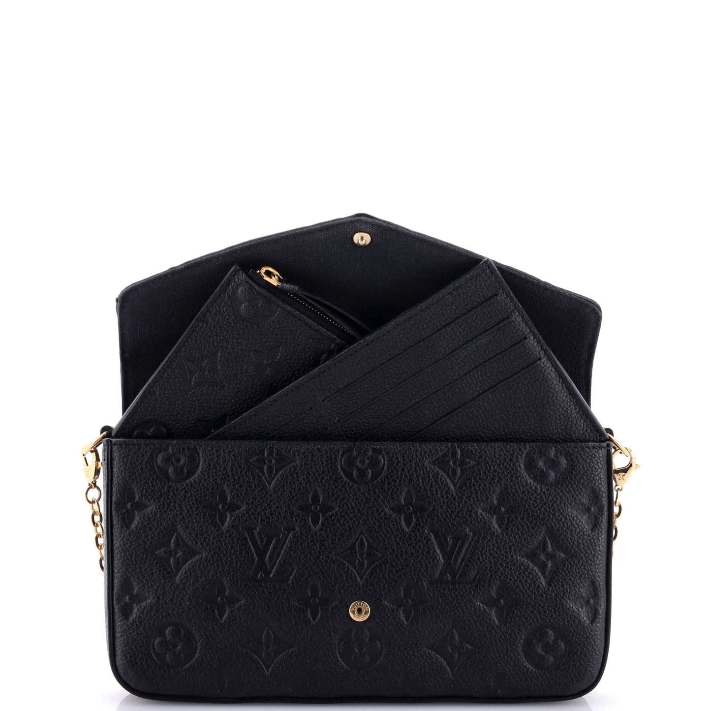Louis Vuitton Felicie Pochette Monogram Empreinte Leather