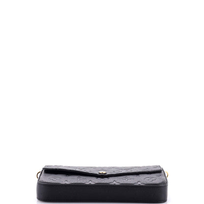 Louis Vuitton Felicie Pochette Monogram Empreinte Leather