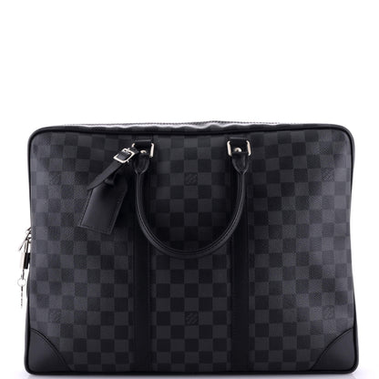 Louis Vuitton Porte-Documents Voyage Briefcase Damier Graphite