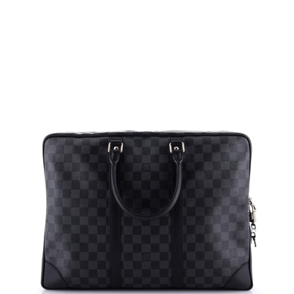 Louis Vuitton Porte-Documents Voyage Briefcase Damier Graphite