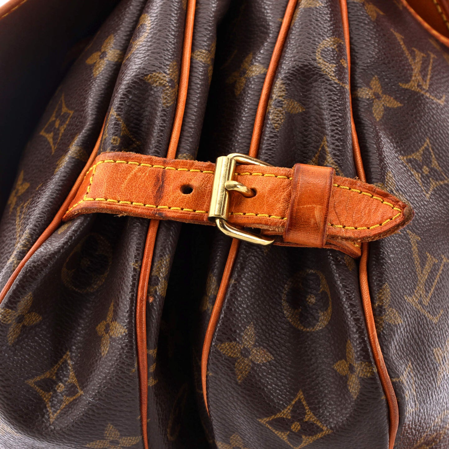 Louis Vuitton Saumur Handbag Monogram Canvas 30