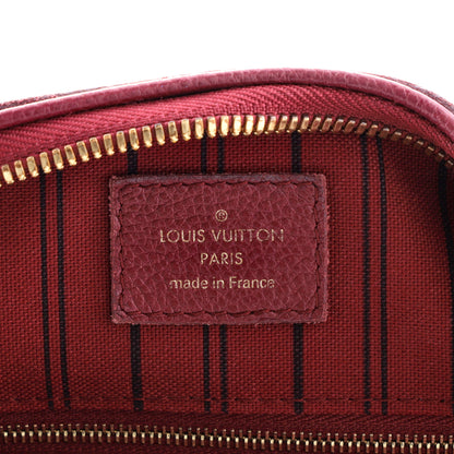 Louis Vuitton Speedy Bandouliere Bag Monogram Empreinte Leather 25