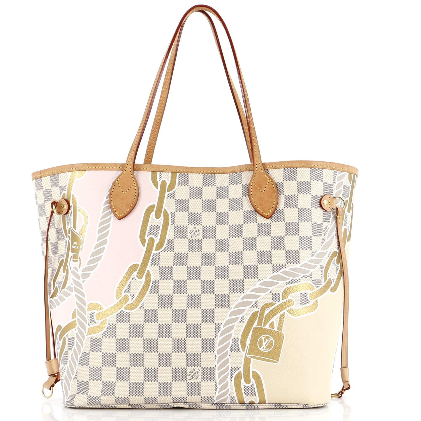 Louis Vuitton Neverfull NM Tote Limited Edition Nautical Damier MM