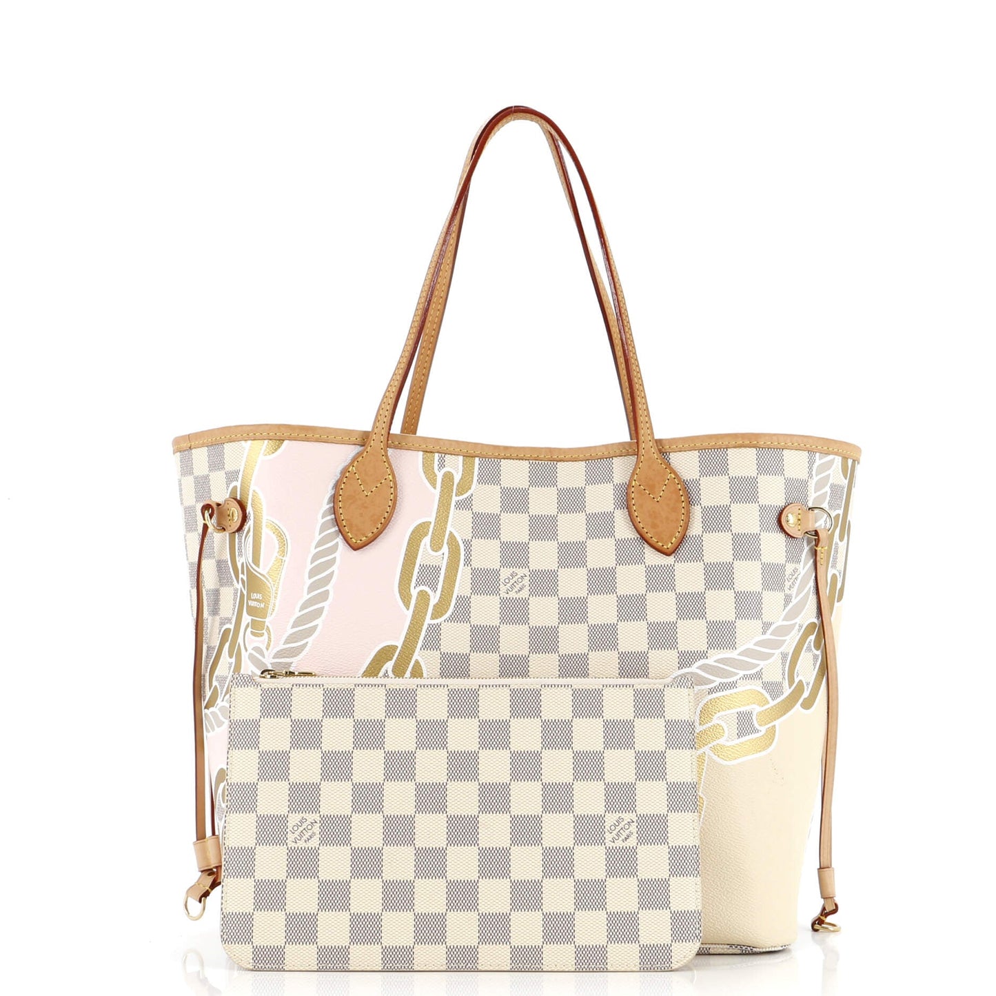 Louis Vuitton Neverfull NM Tote Limited Edition Nautical Damier MM