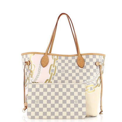 Louis Vuitton Neverfull NM Tote Limited Edition Nautical Damier MM