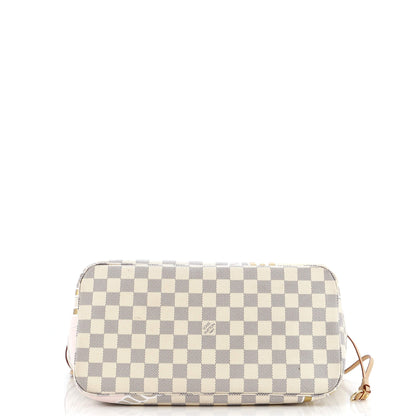 Louis Vuitton Neverfull NM Tote Limited Edition Nautical Damier MM