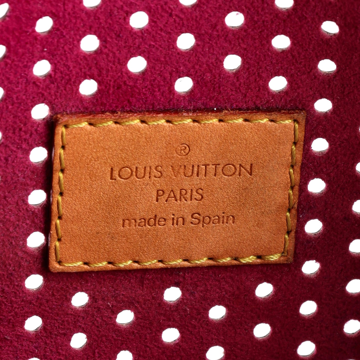 Louis Vuitton Pochette Accessoires Perforated Monogram Canvas