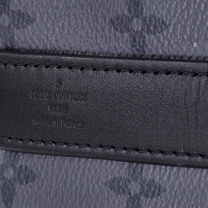 Louis Vuitton Keepall Bandouliere Bag Reverse Monogram Eclipse Canvas 25