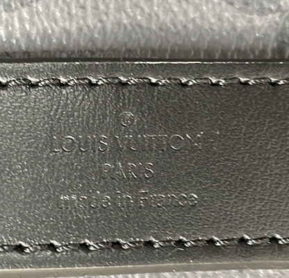 Louis Vuitton Keepall Bandouliere Bag Reverse Monogram Eclipse Canvas 25