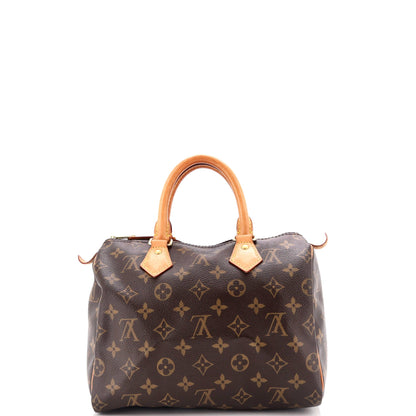 Louis Vuitton Speedy Handbag Monogram Canvas 25