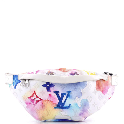 Louis Vuitton Discovery Bumbag Limited Edition Monogram Watercolor Canvas PM