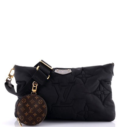 Louis Vuitton Maxi Multi Pochette Accessoires Monogram Quilted Econyl Nylon