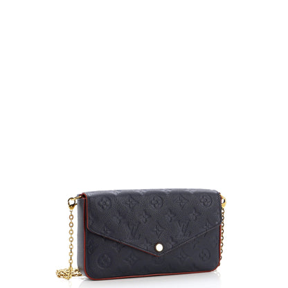 Louis Vuitton Felicie Pochette Monogram Empreinte Leather