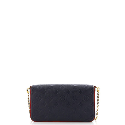 Louis Vuitton Felicie Pochette Monogram Empreinte Leather