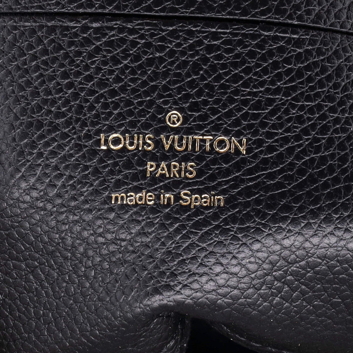 Louis Vuitton Double Zip Pochette Monogram Empreinte Leather