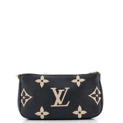 Louis Vuitton Multi Pochette Accessoires Bicolor Monogram Empreinte Giant