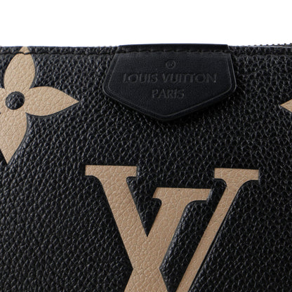 Louis Vuitton Multi Pochette Accessoires Bicolor Monogram Empreinte Giant