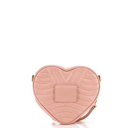 Louis Vuitton New Wave Heart Crossbody Bag Quilted Leather