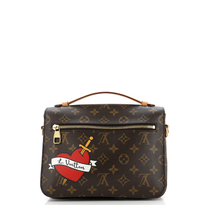 Louis Vuitton Pochette Metis Limited Edition Patches Monogram Canvas