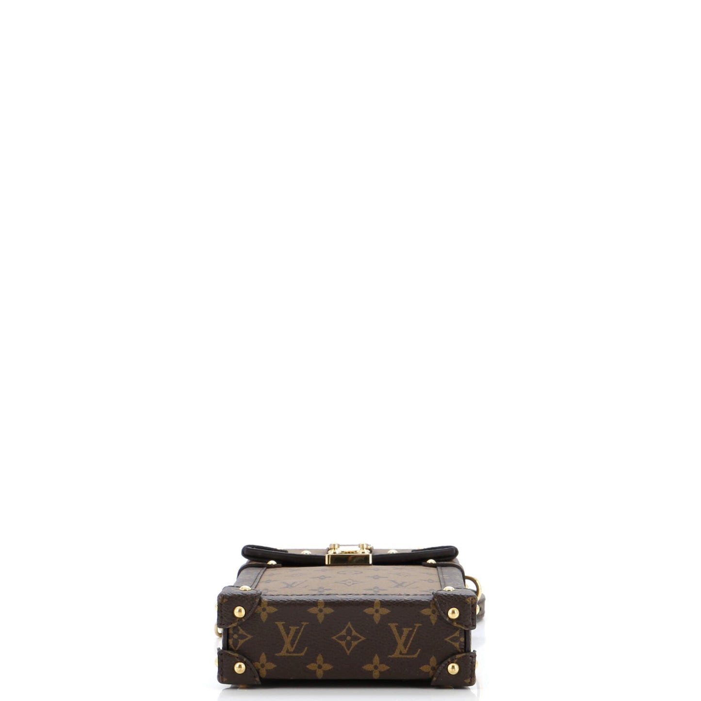 Louis Vuitton Vertical Trunk Pochette Reverse Monogram Canvas