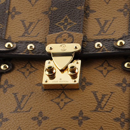 Louis Vuitton Vertical Trunk Pochette Reverse Monogram Canvas