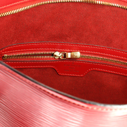 Louis Vuitton Lussac Handbag Epi Leather