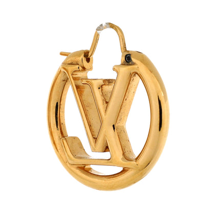 Louis Vuitton Louise Hoop Earrings Metal PM