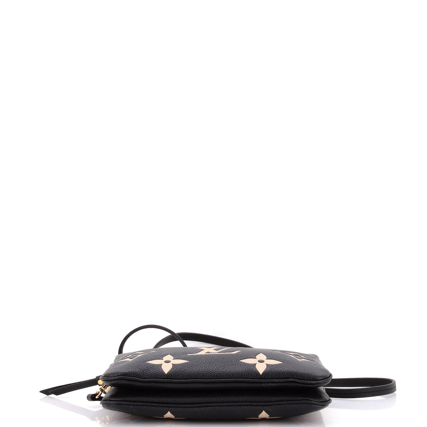 Louis Vuitton Double Zip Pochette Bicolor Monogram Empreinte Giant