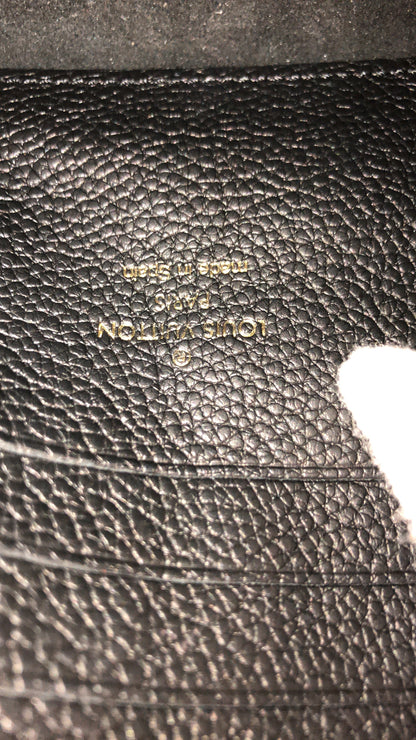 Louis Vuitton Double Zip Pochette Bicolor Monogram Empreinte Giant