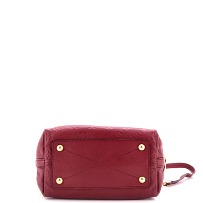 Louis Vuitton Speedy Bandouliere Bag Monogram Empreinte Leather 25