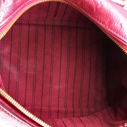 Louis Vuitton Speedy Bandouliere Bag Monogram Empreinte Leather 25