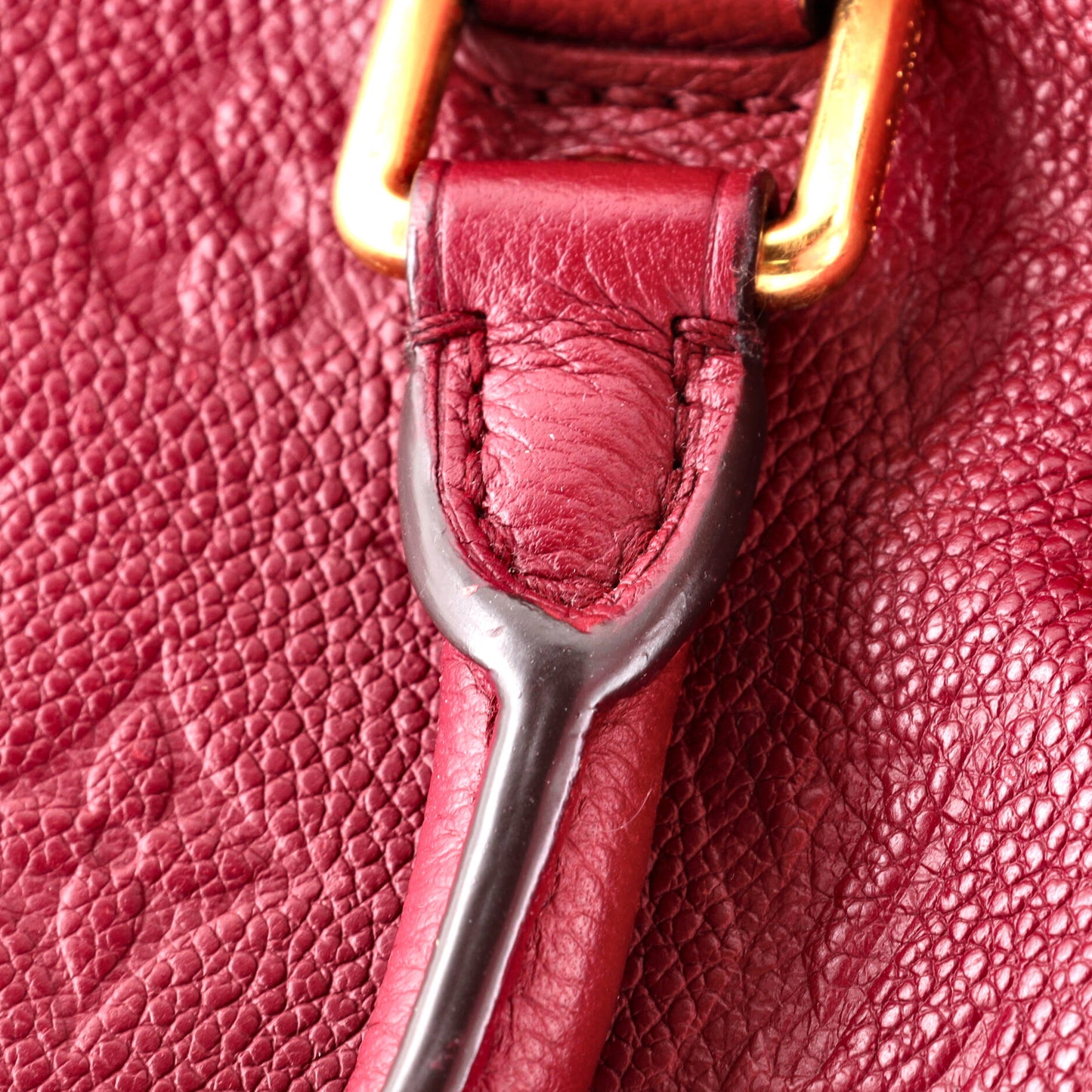 Louis Vuitton Speedy Bandouliere Bag Monogram Empreinte Leather 25