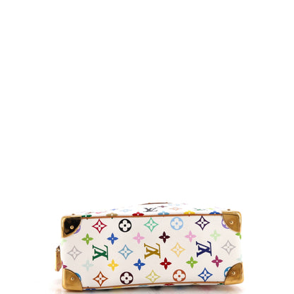 Louis Vuitton Trouville Handbag Monogram Multicolor