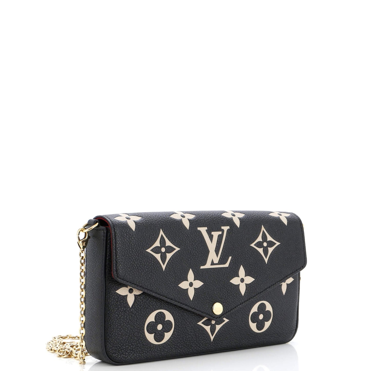Louis Vuitton Felicie Pochette Bicolor Monogram Empreinte Giant