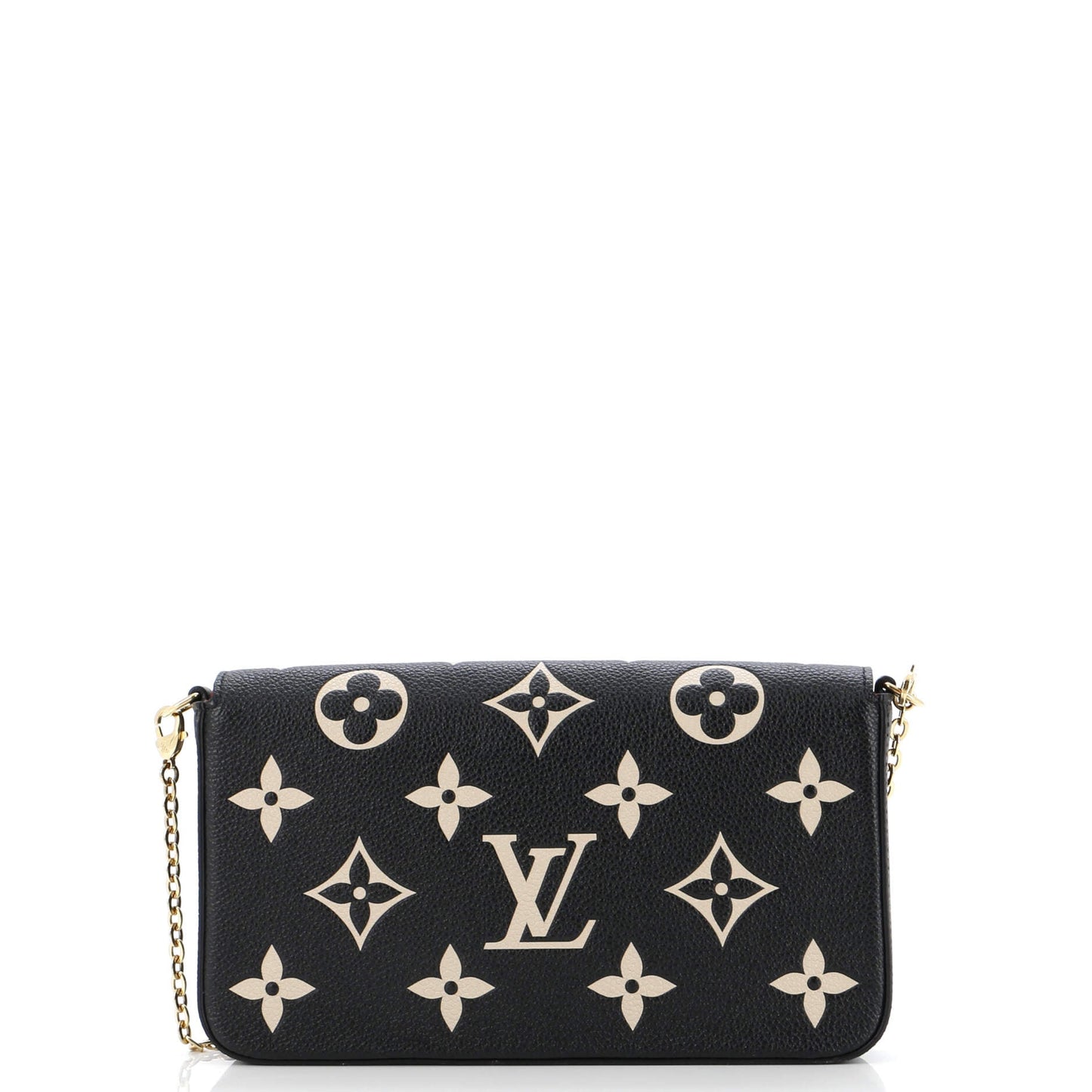 Louis Vuitton Felicie Pochette Bicolor Monogram Empreinte Giant